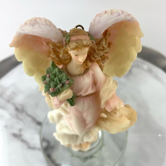 Seraphim Classics Noelle Angel Giving Spirit Christmas Ornament Roman Inc. 1997 - Picture 4 of 9